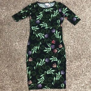 Floral LuLaRoe Julia dress